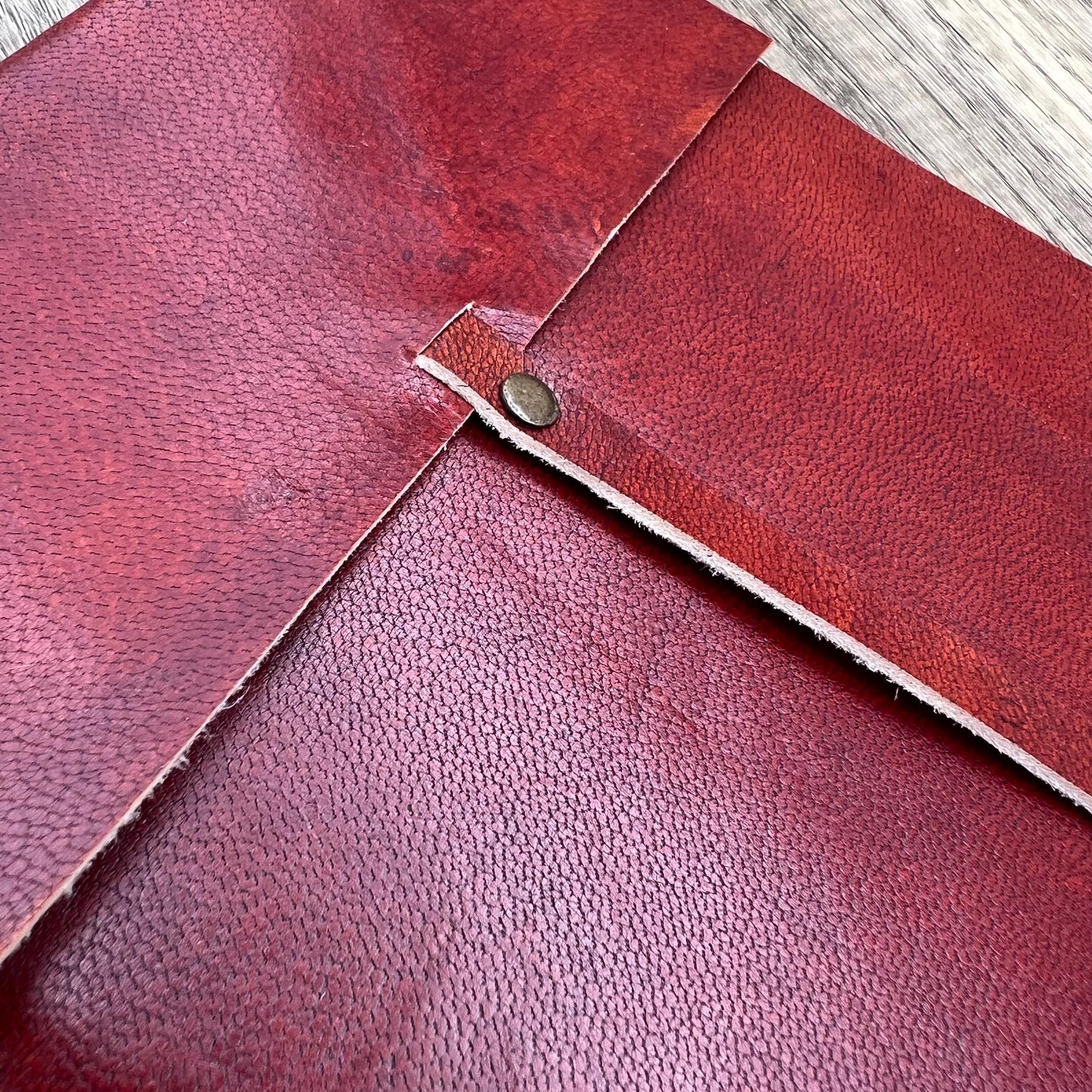 Leather-Bound Cotton Sketchbook – A4 or A5 | Tree-Free, Smooth 185gsm Paper | Portrait Binding, Lays Flat