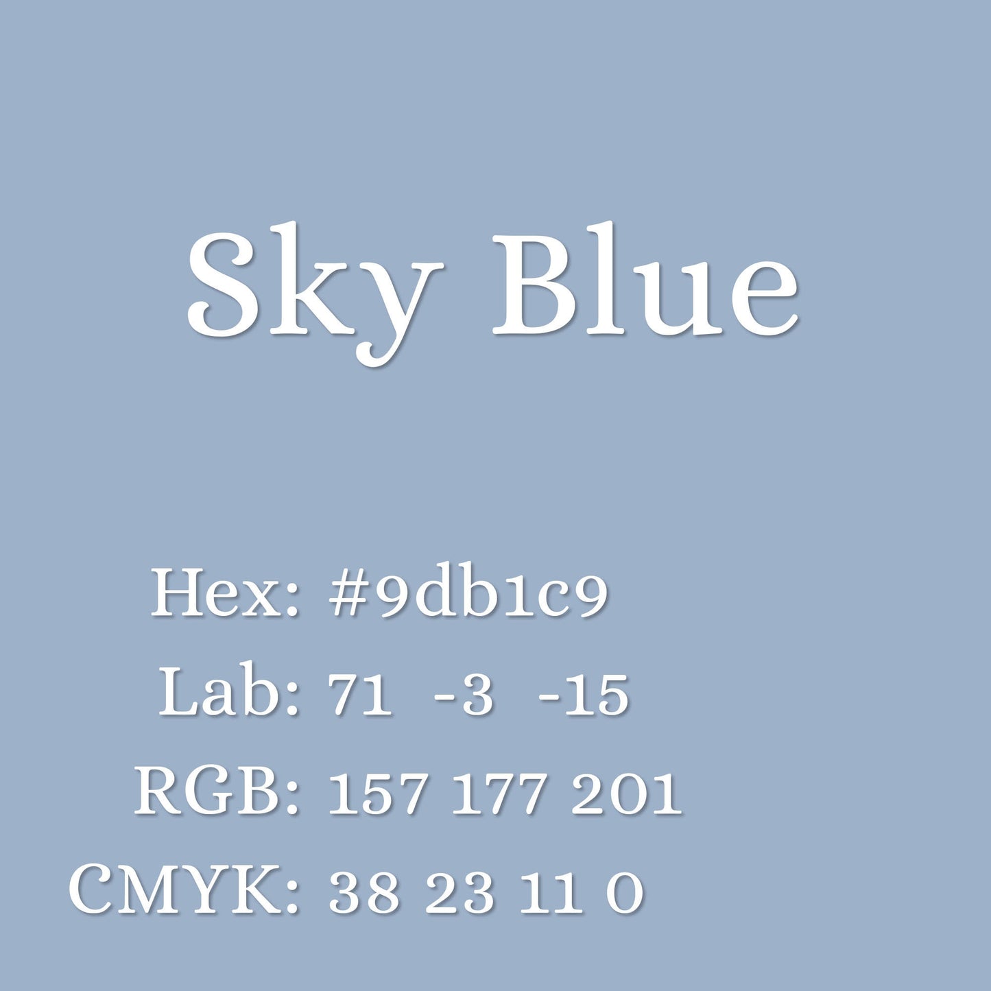 Sky Blue Wedding Invitation Set 20pcs - Handmade Cotton Paper & Envelopes, Deckle Edge, RSVP Cards, Save the Dates