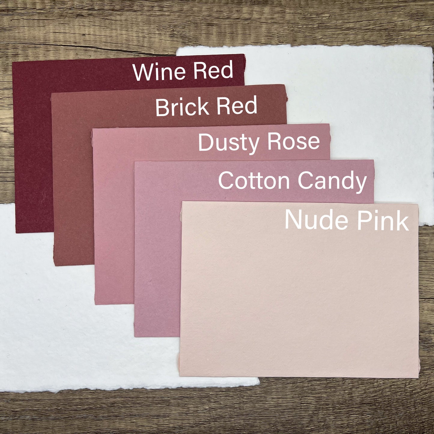 A6 Handmade Cotton Envelopes(4.75"x6.5")Set of 10 - Premium Envelopes for Stationery, Weddings, Invitations, Save-the-Dates, RSVPs, and more
