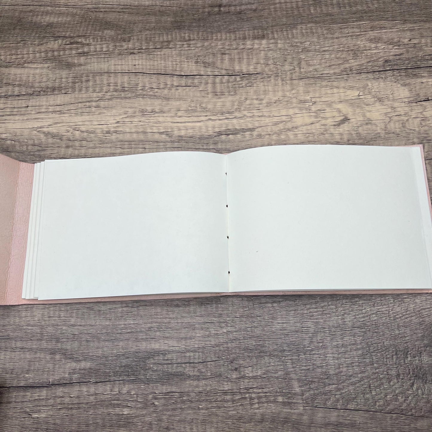 Leather-Bound Cotton Sketchbook – A4 or A5 | Tree-Free, Smooth 185gsm Paper | Portrait Binding, Lays Flat