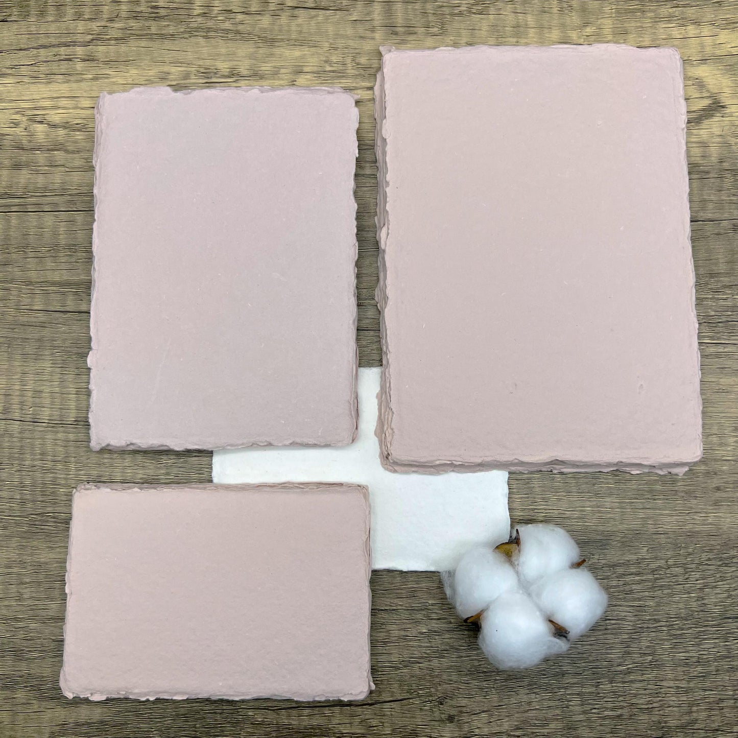 A6 Handmade Cotton Paper, Set of 10 - Premium Quality for Art, Stationery, Weddings - Eco-Friendly, White, Ivory, Sage Green, Beige, Pink