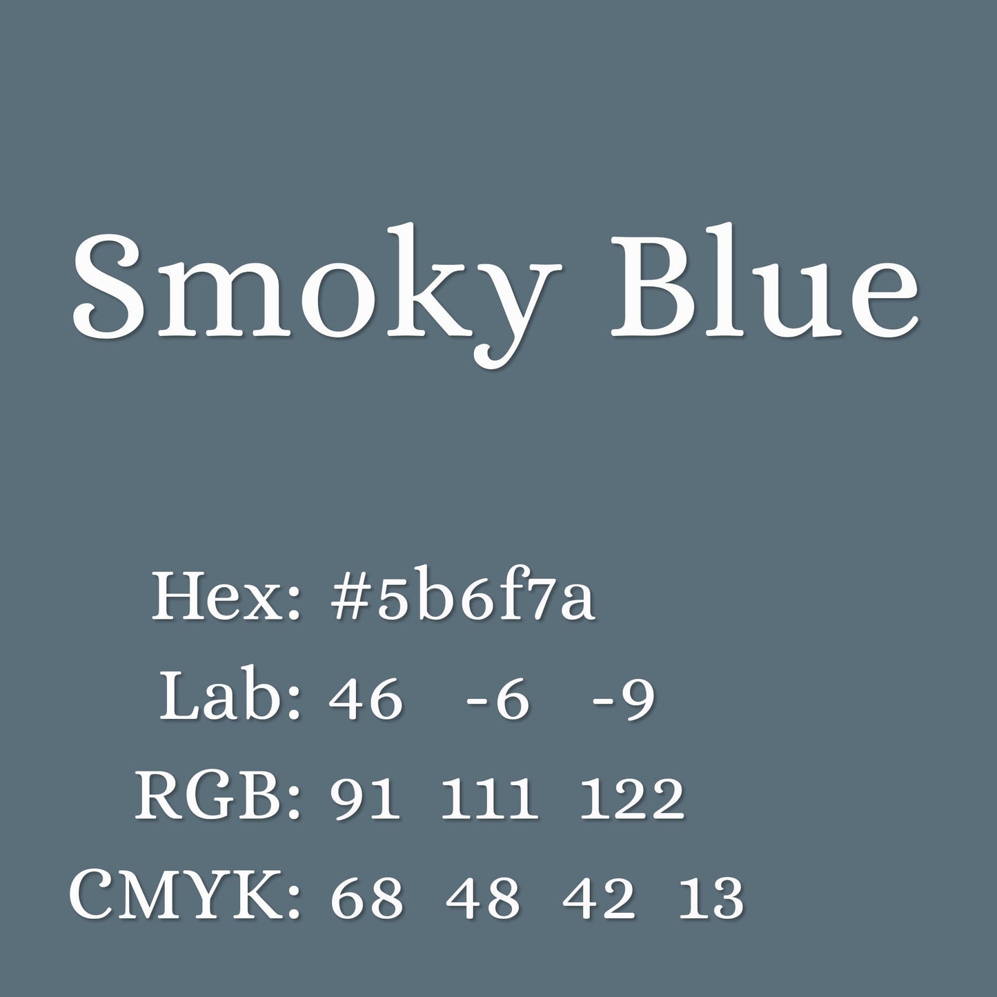 Smoky Blue Wedding Invitation Set 20pcs - Handmade Cotton Paper & Envelopes, Deckle Edge, RSVP Cards, Save the Dates