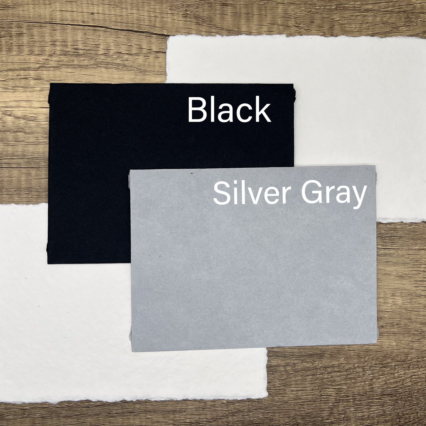 5x7 Handmade Cotton Envelopes, Set of 10 - Premium Envelopes for Stationery, Weddings, Invitations, Save-the-Dates, RSVPs, and more