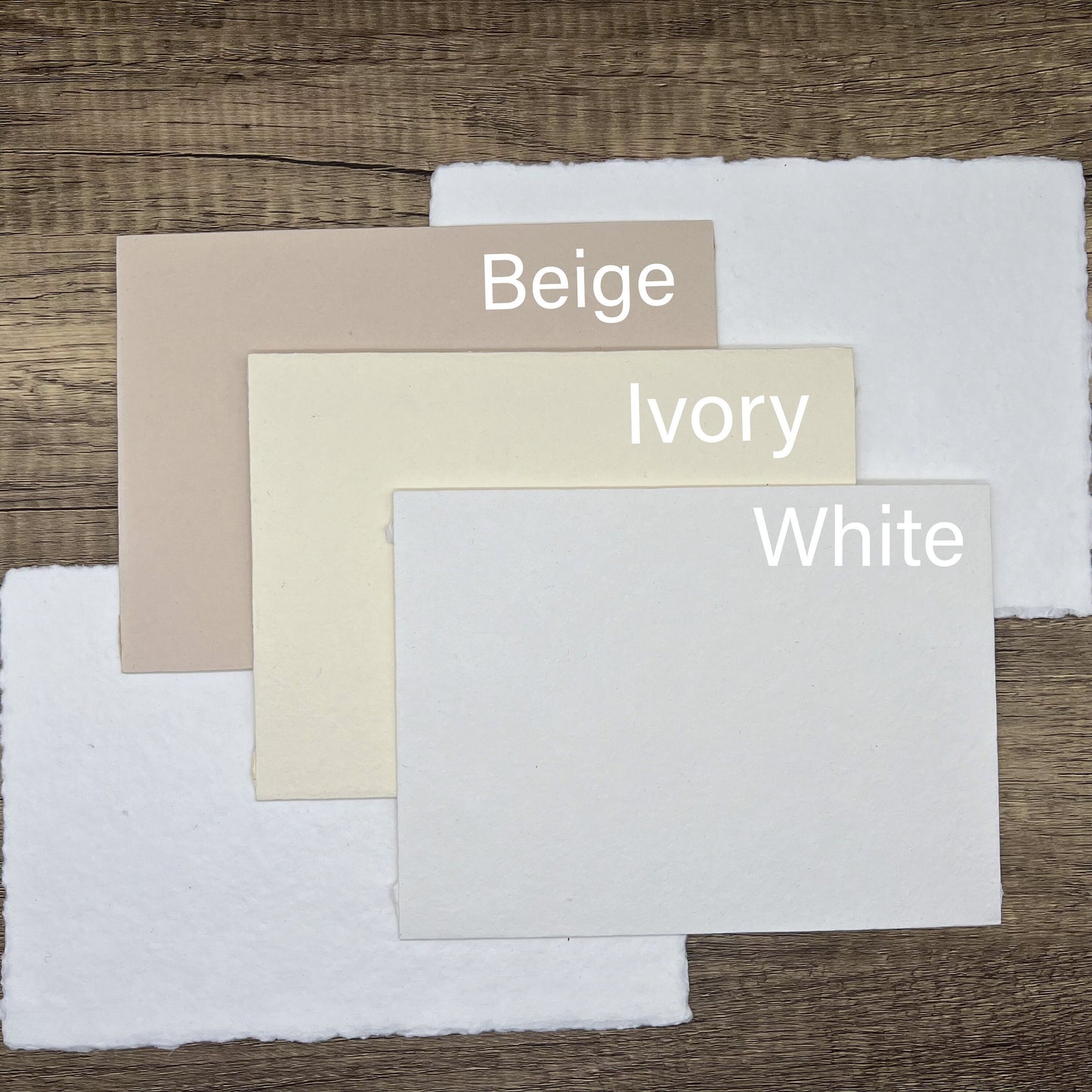 A6 Handmade Cotton Envelopes(4.75"x6.5")Set of 10 - Premium Envelopes for Stationery, Weddings, Invitations, Save-the-Dates, RSVPs, and more