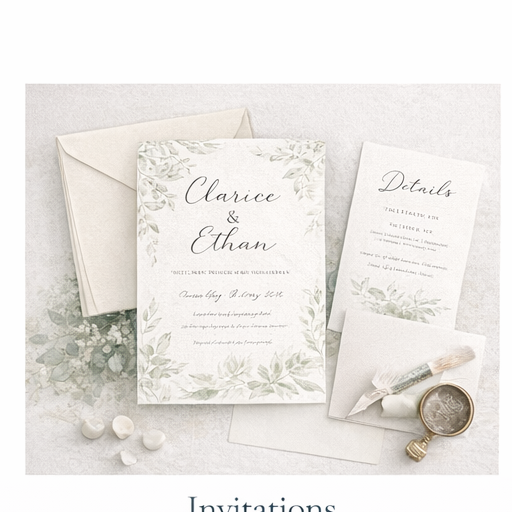 Invitations — Wedding Journey (Bundles)